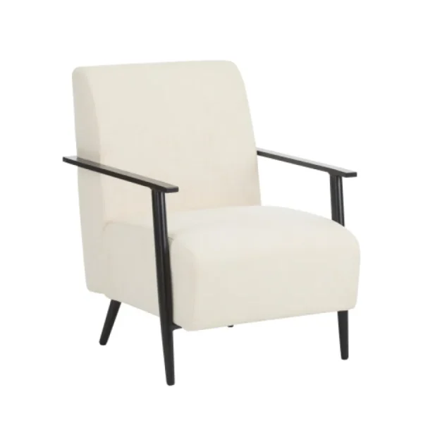 Lounge Chair With Polyester Upholstery - Image 3