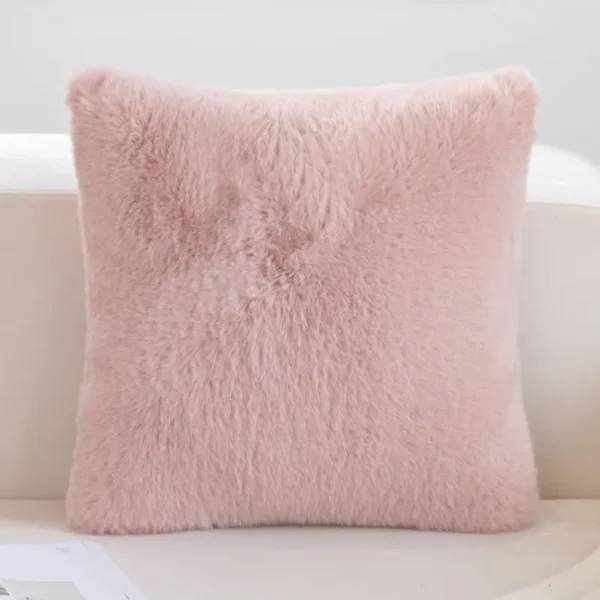 Bed Pillow Sofa Cushion Plush Pillowcase