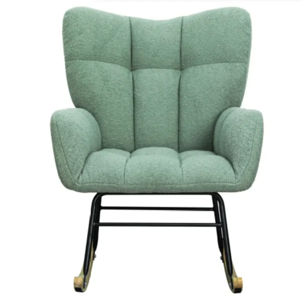 Teddy Fabric Rocking Chair - Image 2