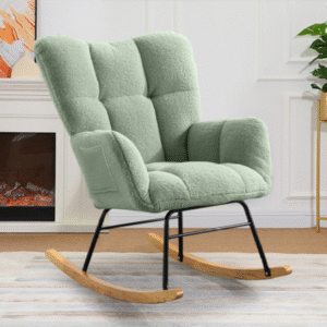 Teddy Fabric Rocking Chair