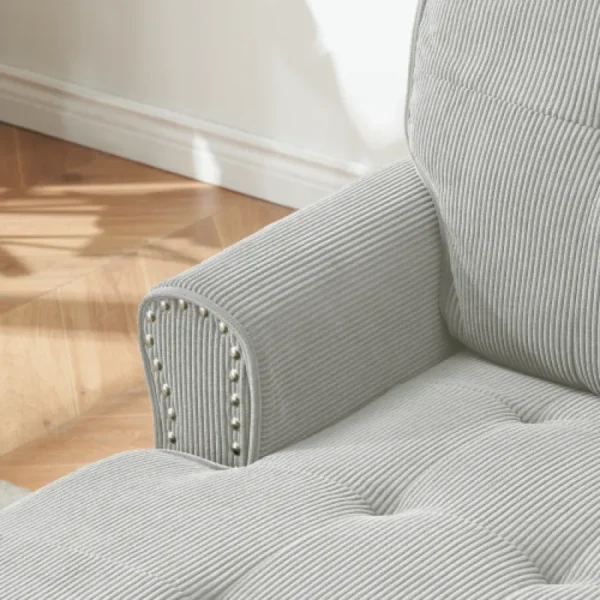 Chaise Lounge Indoor Sleeper Sofa - Image 3